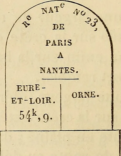 An illustration from Manuel du conducteur des ponts et chausseâes : d'apráes le dernier programme officiel des examens d'admission, 1873, leaf 89