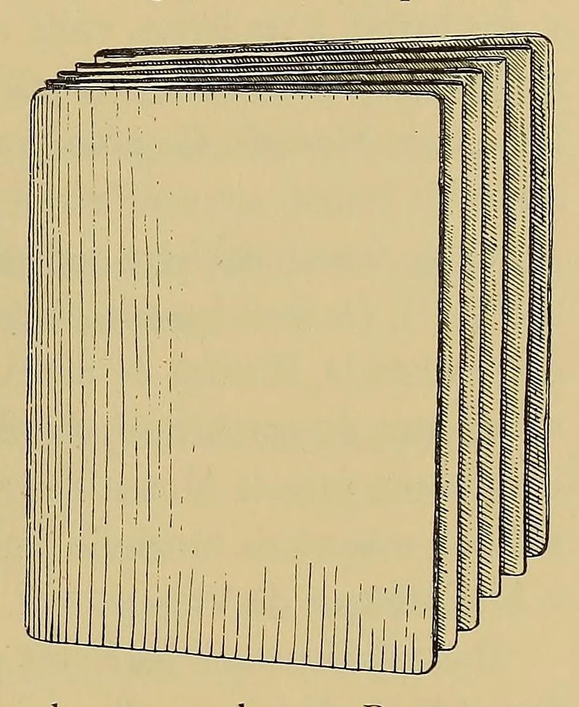 An illustration from Manuel historique et bibliographique de l'amateur de reliures, 1887, leaf 21