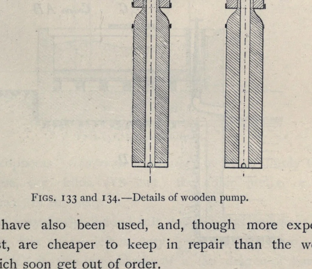 An illustration from The manufacture of alum and the sulphates and other salts of alumina and iron; their uses and applications as mordants in dyeing and calico printing, and their other applications in the arts, manufactures, sanitary engineering, agriculture, and horticulture, 1901, leaf 237