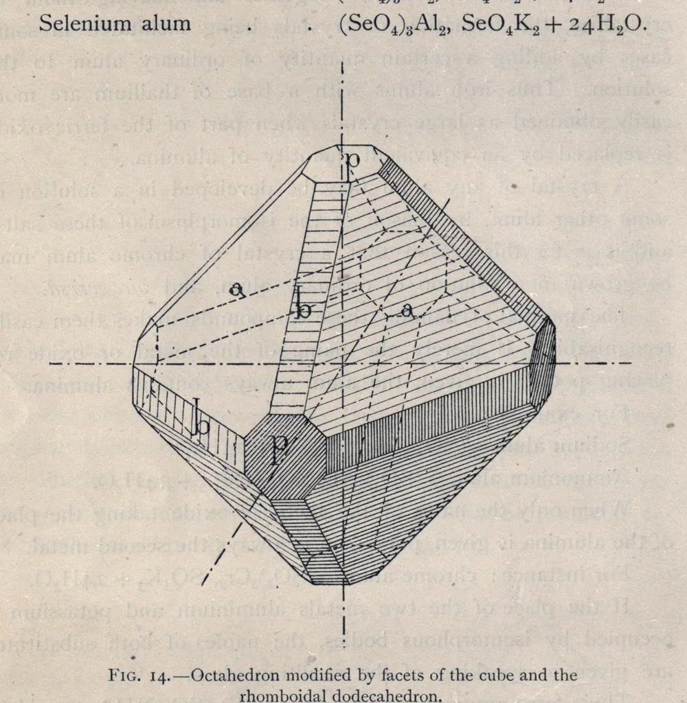 An illustration from The manufacture of alum and the sulphates and other salts of alumina and iron; their uses and applications as mordants in dyeing and calico printing, and their other applications in the arts, manufactures, sanitary engineering, agriculture, and horticulture, 1901, leaf 46