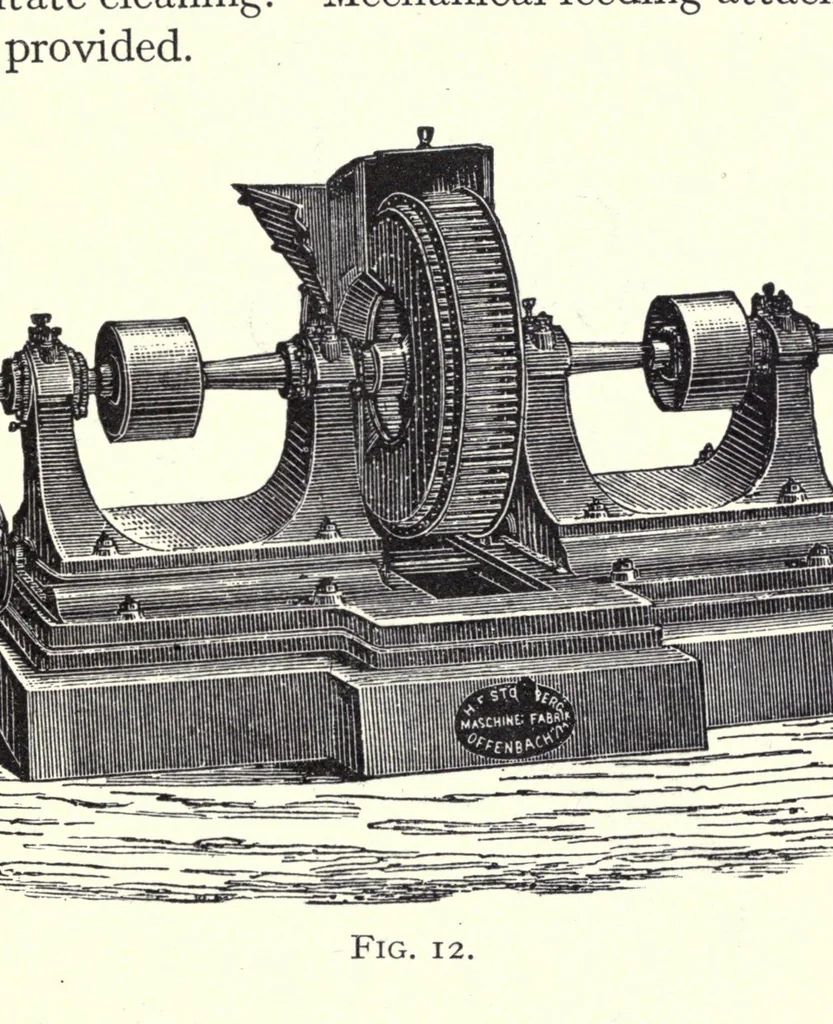An illustration from The manufacture of earth colours, 1921, leaf 75
