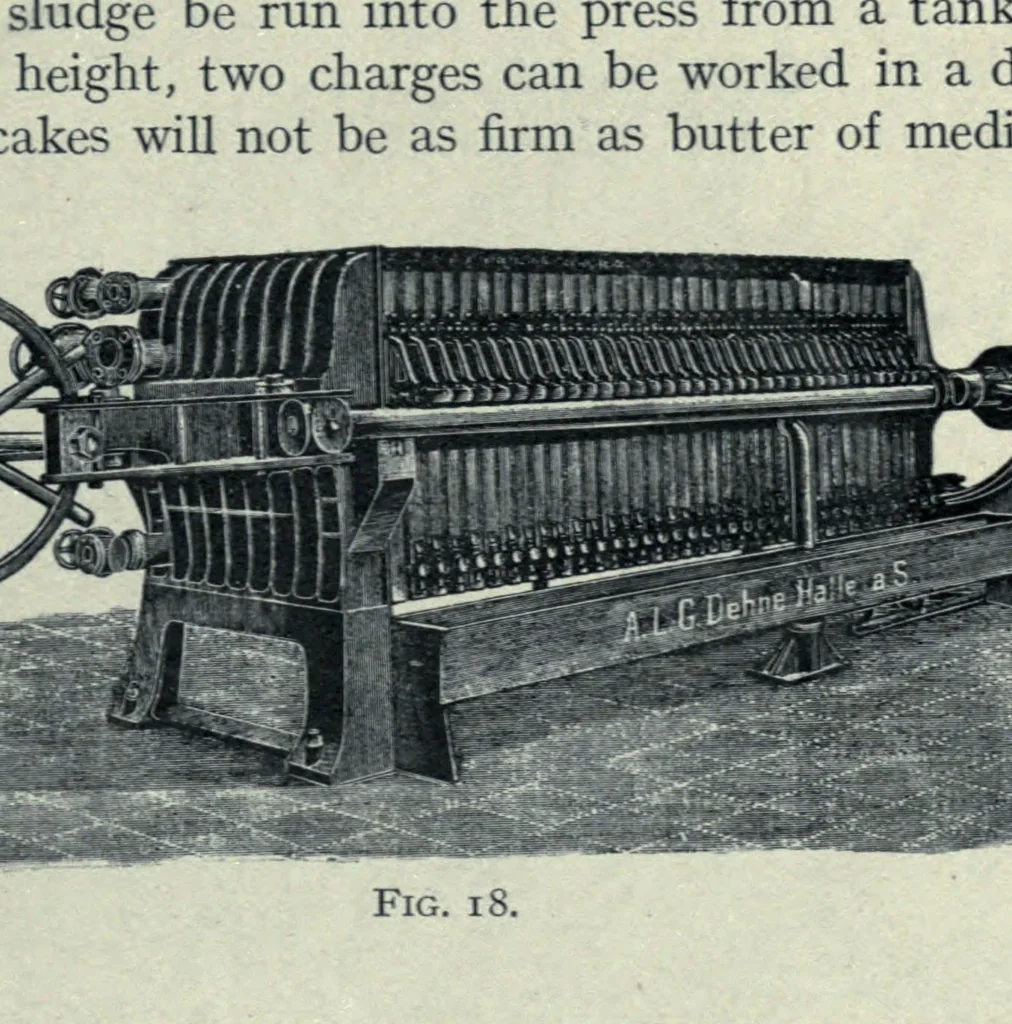 An illustration from The manufacture of earth colours, 1921, leaf 87
