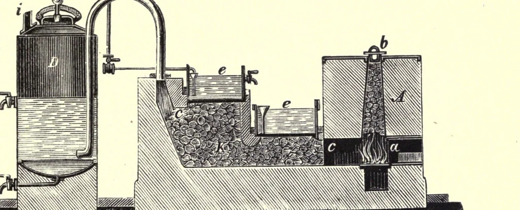 An illustration from The manufacture of mineral and lake pigments, containing directions for the manufacture of all artificial artists' and painters' colours, enamel colours, soot and metallic pigments, 1901, leaf 127