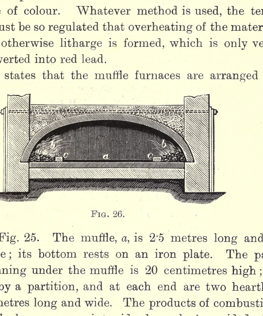 An illustration from The manufacture of mineral and lake pigments, containing directions for the manufacture of all artificial artists' and painters' colours, enamel colours, soot and metallic pigments, 1901, leaf 169