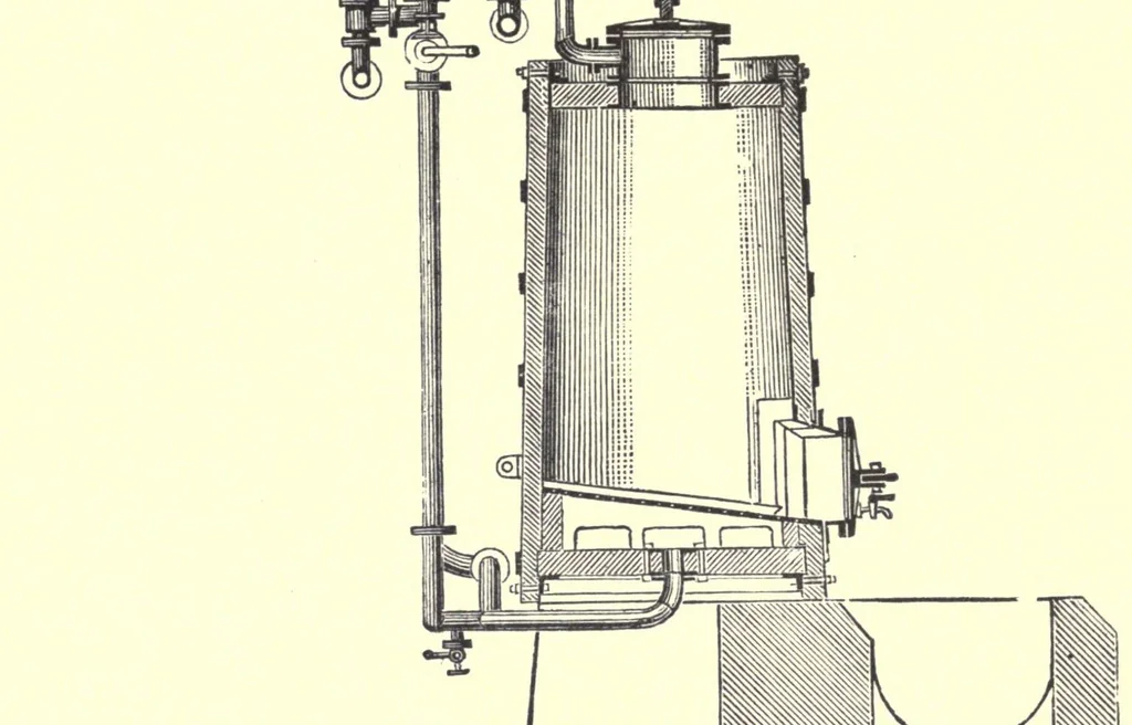 An illustration from The manufacture of mineral and lake pigments, containing directions for the manufacture of all artificial artists' and painters' colours, enamel colours, soot and metallic pigments, 1901, leaf 426