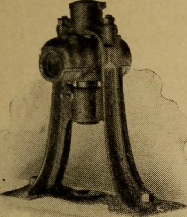 An illustration from Manufacture of narrow woven fabrics, ribbons, trimmings, edgings, etc., giving description of the various yarns used. The construction of weaves and novelties in fabric structures, also descriptive matter as to looms, etc, 1917, leaf 218