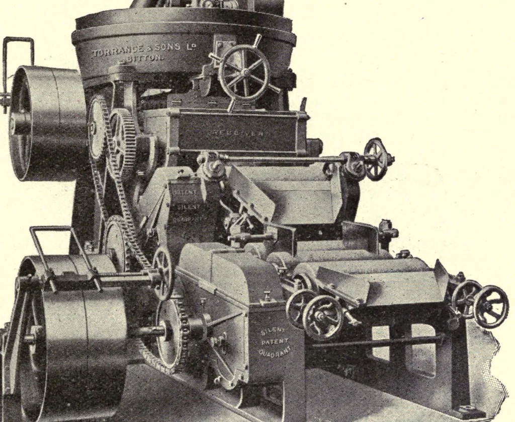 An illustration from The manufacture of paint; a practical handbook for paint manufacturers, merchants, and painters, 1915, leaf 99