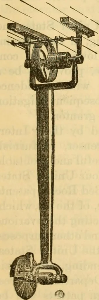 An illustration from Manufacturer's manual., 1887, leaf 28