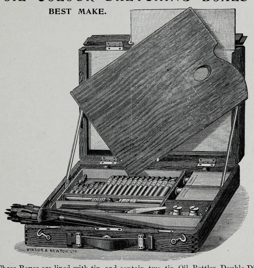 An illustration from Manufacturing artists' colourmen, 1900, leaf 135