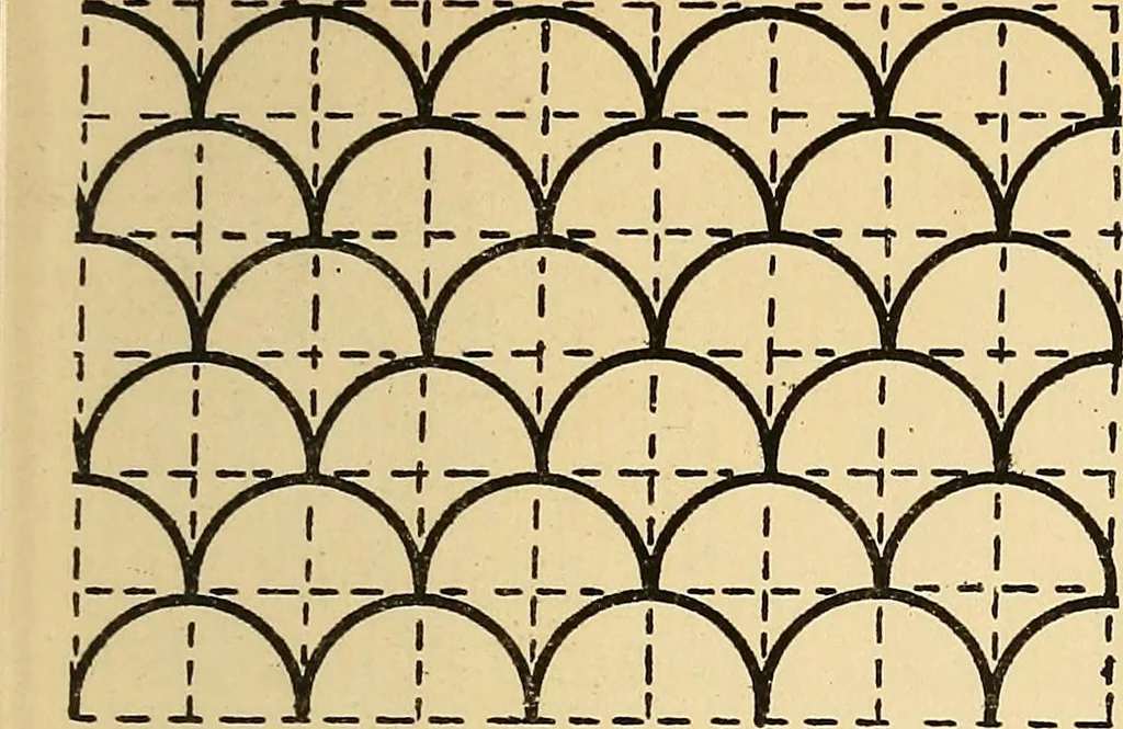 An illustration from Manuscript notes on weaving, 1900, leaf 230