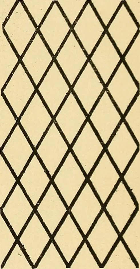 An illustration from Manuscript notes on weaving, 1900, leaf 230