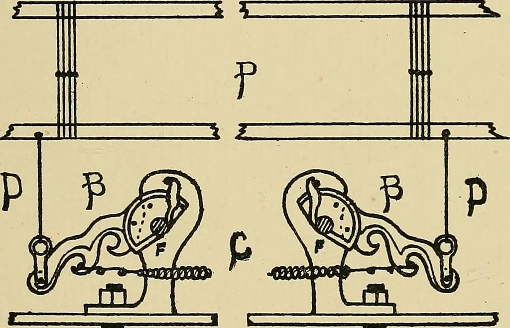 An illustration from Manuscript notes on weaving, 1900, leaf 46