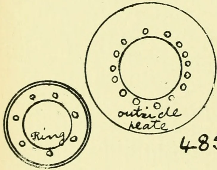 An illustration from Manuscript notes on weaving, 1912, leaf 103