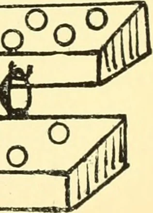 An illustration from Manuscript notes on weaving, 1912, leaf 110