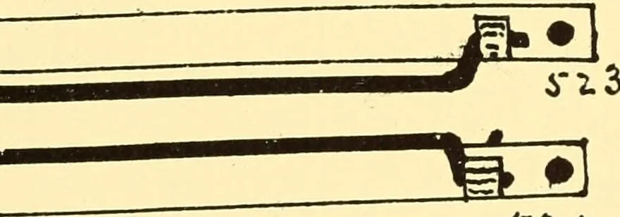 An illustration from Manuscript notes on weaving, 1912, leaf 126