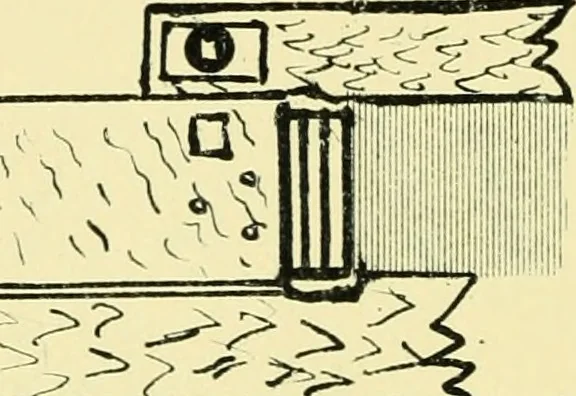 An illustration from Manuscript notes on weaving, 1912, leaf 127
