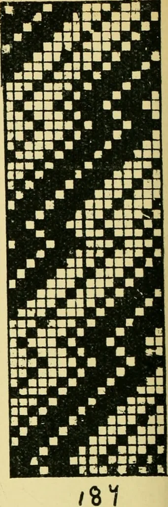 An illustration from Manuscript notes on weaving, 1912, leaf 31