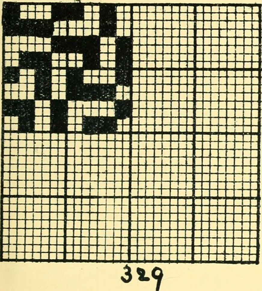 An illustration from Manuscript notes on weaving, 1912, leaf 56