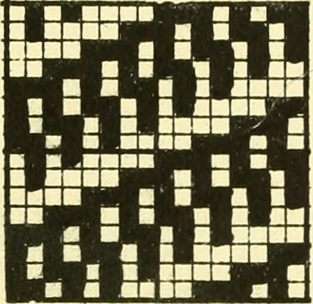 An illustration from Manuscript notes on weaving, 1912, leaf 62