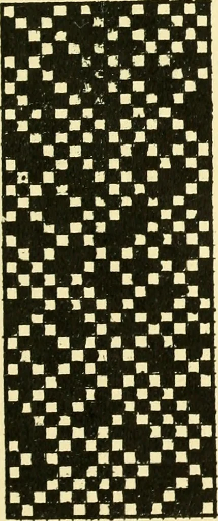 An illustration from Manuscript notes on weaving, 1912, leaf 64