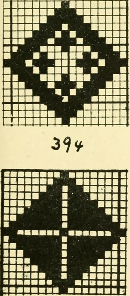 An illustration from Manuscript notes on weaving, 1912, leaf 66