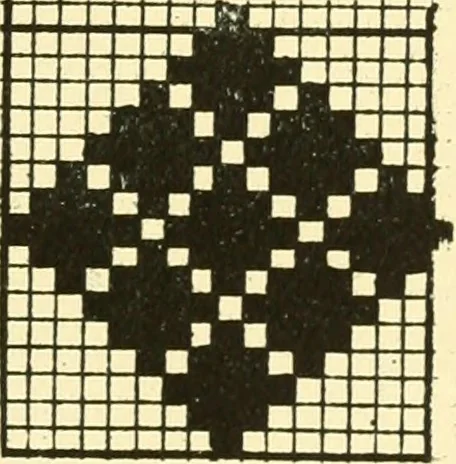 An illustration from Manuscript notes on weaving, 1912, leaf 66