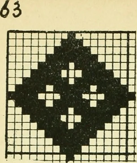 An illustration from Manuscript notes on weaving, 1912, leaf 67