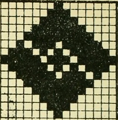 An illustration from Manuscript notes on weaving, 1912, leaf 67