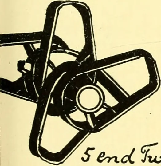 An illustration from Manuscript notes on weaving, 1912, leaf 92