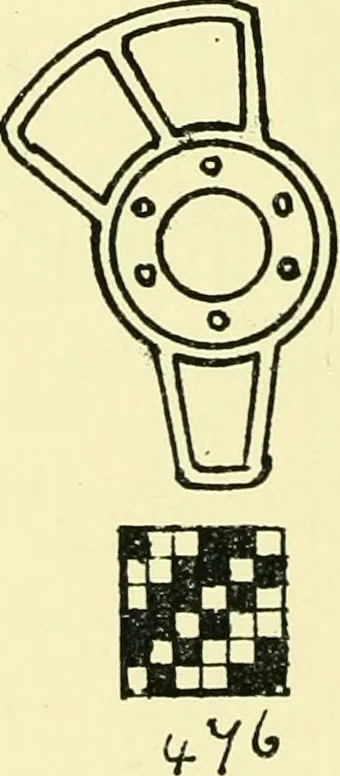 An illustration from Manuscript notes on weaving, 1912, leaf 95