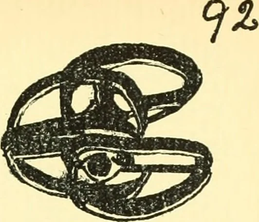 An illustration from Manuscript notes on weaving, 1912, leaf 96