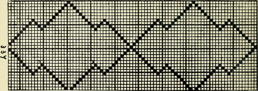 An illustration from Manuscript notes on weaving, 1900, leaf 113