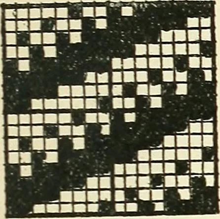 An illustration from Manuscript notes on weaving, 1900, leaf 118
