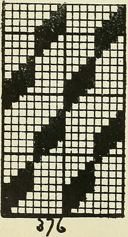 An illustration from Manuscript notes on weaving, 1900, leaf 121