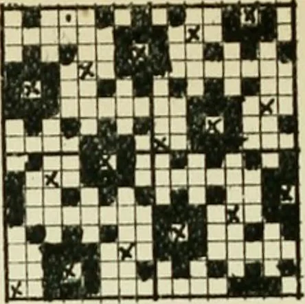 An illustration from Manuscript notes on weaving, 1900, leaf 121