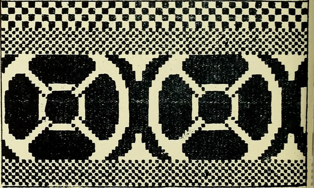 An illustration from Manuscript notes on weaving, 1900, leaf 133