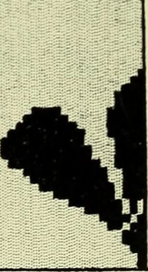 An illustration from Manuscript notes on weaving, 1900, leaf 137