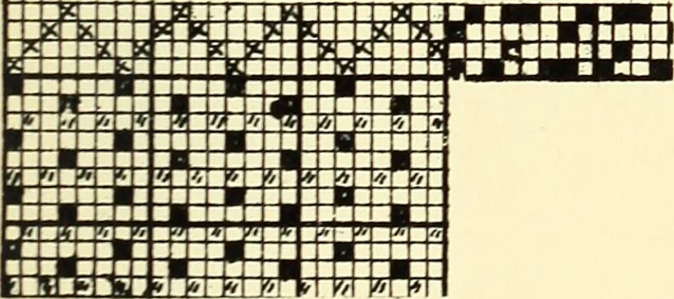 An illustration from Manuscript notes on weaving, 1900, leaf 146