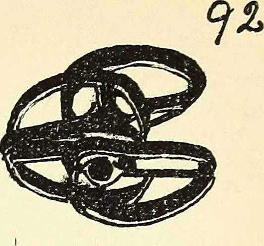An illustration from Manuscript notes on weaving, 1900, leaf 186
