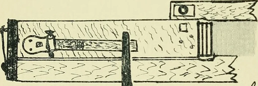 An illustration from Manuscript notes on weaving, 1900, leaf 249