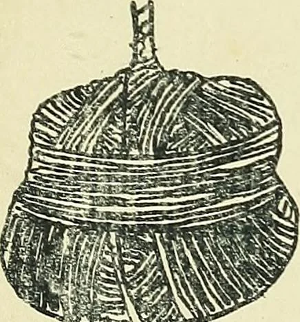 An illustration from Manuscript notes on weaving, 1900, leaf 265