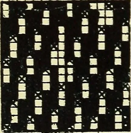 An illustration from Manuscript notes on weaving, 1900, leaf 49