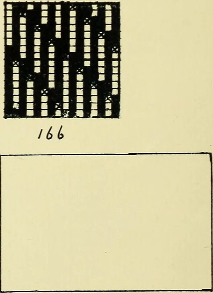 An illustration from Manuscript notes on weaving, 1900, leaf 49