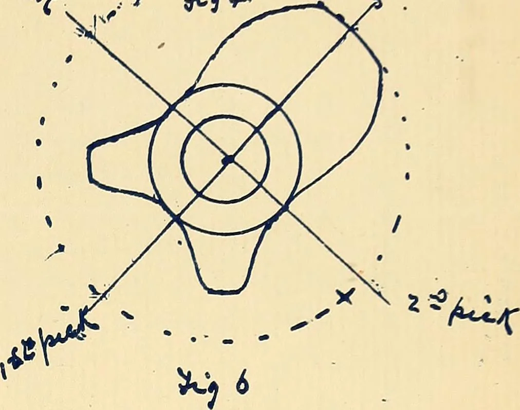 An illustration from Manuscript notes on weaving, 1900, leaf 114