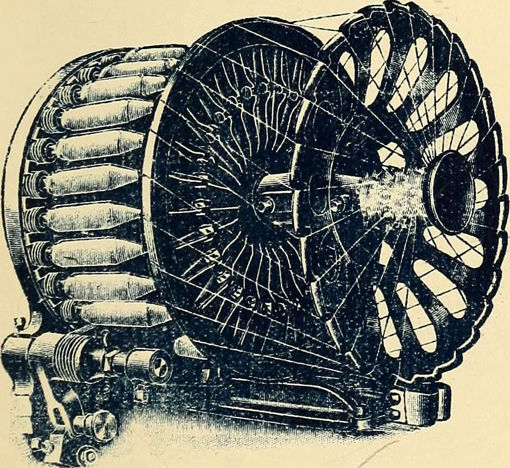 An illustration from Manuscript notes on weaving, 1900, leaf 176