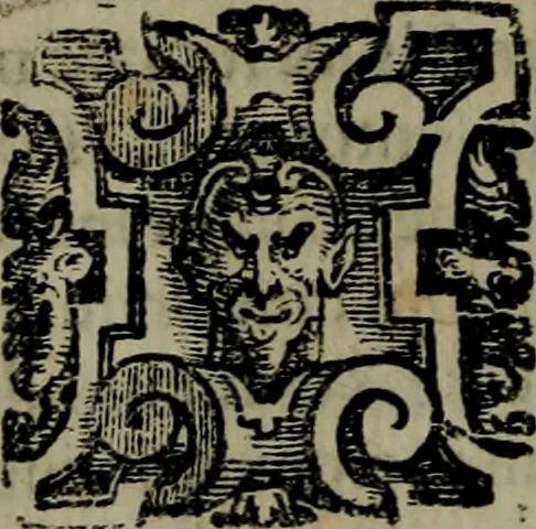 An illustration from Manvale exorcistarvm ac parochorvm; hoc est, Tractatvs de cvratione ad protectione divina .., 1651, leaf 491