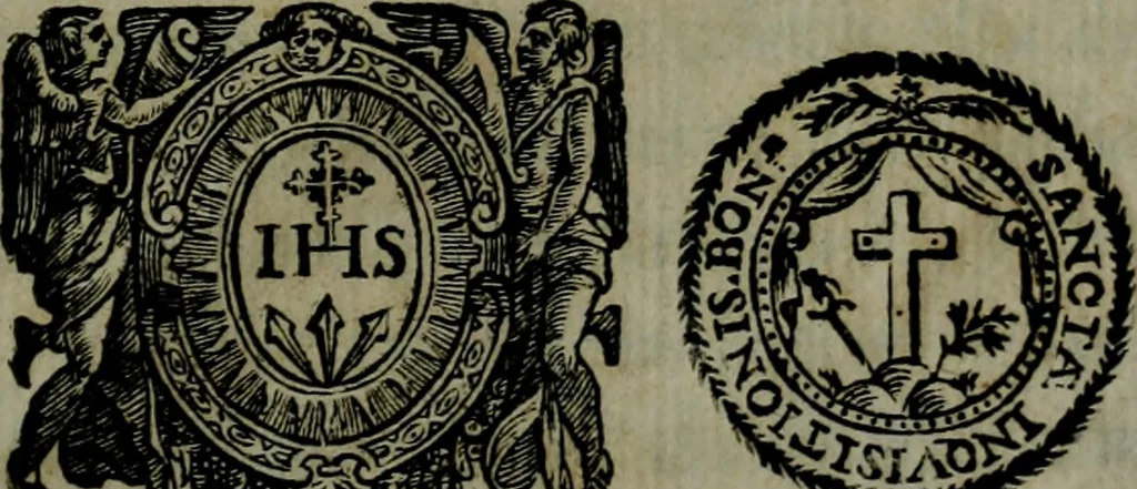An illustration from Manvale exorcistarvm ac parochorvm; hoc est, Tractatvs de cvratione ad protectione divina .., 1651, leaf 6