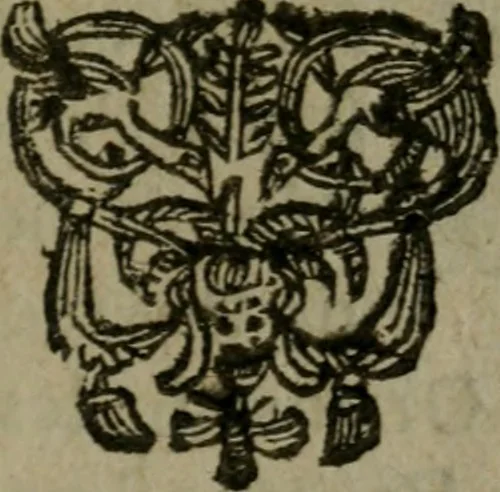 An illustration from Manvel dv breviaire romain. Où sont exposées clairement & methodiquement les raissons historiques & mystiques des heures canoniales, 1663, leaf 500
