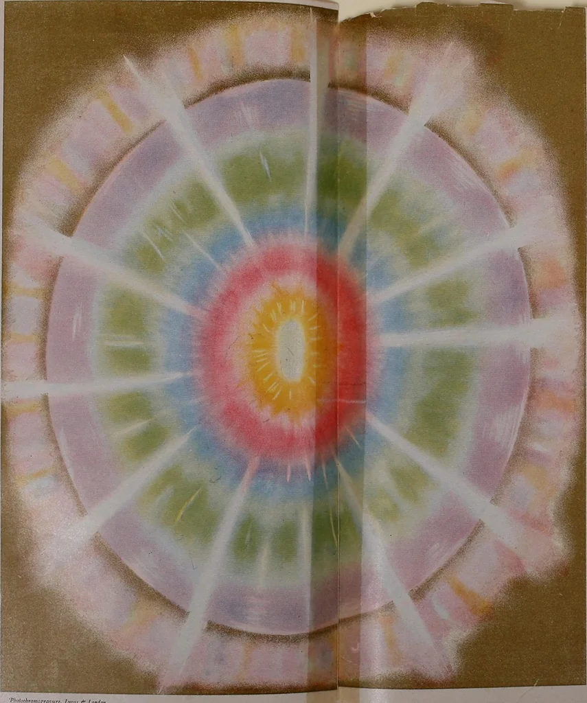 An illustration from Man visible and invisible .., 1903, leaf 205