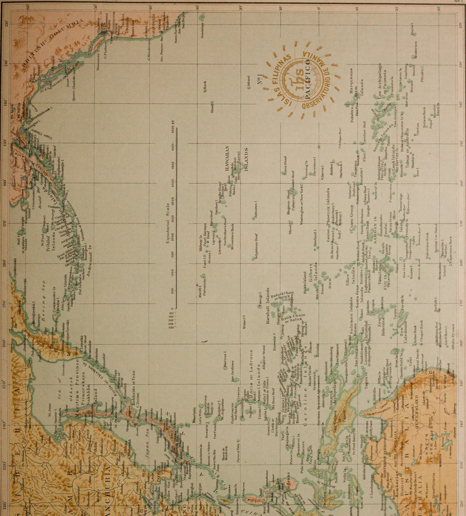 An illustration from Atlas of the Philippine Islands .., 1900, leaf 30